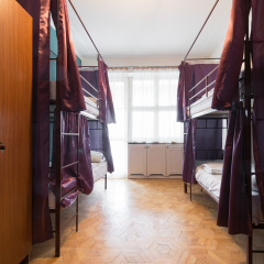 Home Hostel Кровать в общем номере с двухъярусными кроватями фото 17