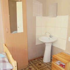 Гостиница Общежитие Карелреспотребсоюза Кровать в общем номере с двухъярусной кроватью фото 2