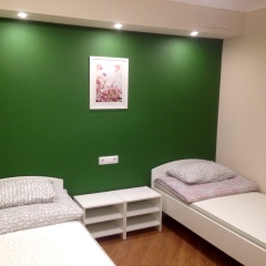 Hostel Nochleg Кровать в общем номере с двухъярусной кроватью фото 3