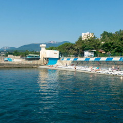 Гостиница Пансионат Нева в Алуште 4 отзыва об отеле, цены и фото номеров - забронировать гостиницу Пансионат Нева онлайн Алушта пляж