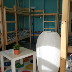 A&B hostel Chistye Prudy Кровать в мужском общем номере с двухъярусными кроватями