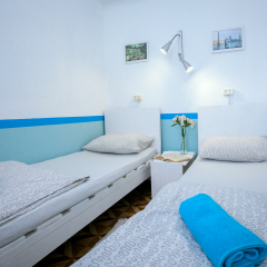 Laguna Hostel Номер с общей ванной комнатой с различными типами кроватей (общая ванная комната)