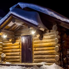 Гостиница Гостевой Дом Panda House в Шерегеше отзывы, цены и фото номеров - забронировать гостиницу Гостевой Дом Panda House онлайн Шерегеш вид на фасад фото 4