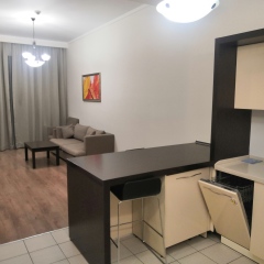 Гостиница Krasnaya Polyana Apartments в Красной Поляне 2 отзыва об отеле, цены и фото номеров - забронировать гостиницу Krasnaya Polyana Apartments онлайн Красная Поляна комната для гостей фото 2