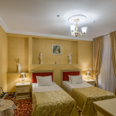 Бутик Отель Калифорния 5* Улучшенный номер разные типы кроватей фото 4