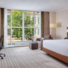 Hilton Garden Inn Kaluga в Калуге - забронировать гостиницу Hilton Garden Inn Kaluga, цены и фото номеров Калуга комната для гостей фото 4