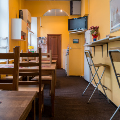 Hostel Aquarel Кровать в общем номере с двухъярусной кроватью фото 9