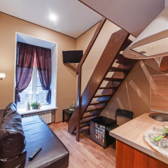 Samsonov Hotel on Bolshoy Prospekt P.S. 3* Студия с различными типами кроватей фото 9