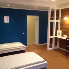 Hostel Nochleg Кровать в общем номере с двухъярусной кроватью фото 2