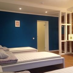 Hostel Nochleg Кровать в общем номере с двухъярусной кроватью фото 9