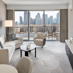 Отель Address Downtown 5* Представительский люкс с различными типами кроватей фото 6