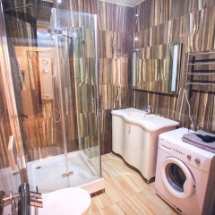 Гостиница VipHouse Верхнеторговая Площадь в Уфе отзывы, цены и фото номеров - забронировать гостиницу VipHouse Верхнеторговая Площадь онлайн Уфа ванная