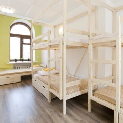 Мини-отель City-hostel Кровать в общем номере с двухъярусной кроватью фото 2