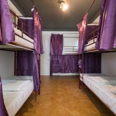 Home Hostel Кровать в общем номере с двухъярусными кроватями фото 8