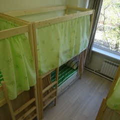 Hostel Artist on Semenovskaya Кровать в общем номере с двухъярусной кроватью фото 6