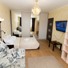 Гостиница Na Mitinskoy 40/1 Apartment в Москве отзывы, цены и фото номеров - забронировать гостиницу Na Mitinskoy 40/1 Apartment онлайн Москва комната для гостей