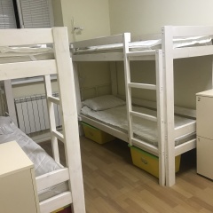 Hostel Zolotoe Koltso Кровать в общем номере фото 4