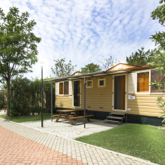 Отель Camping Village Roma Стандартный номер с различными типами кроватей фото 6