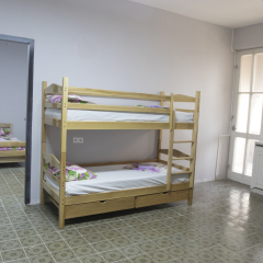 Home Hostel Кровать в общем номере с двухъярусными кроватями фото 27
