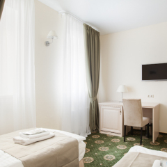 Гостиница Roomp Старосадский Стандартный номер с 2 отдельными кроватями фото 2