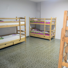 Home Hostel Кровать в общем номере с двухъярусными кроватями фото 28