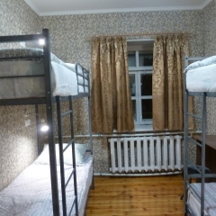 Хостел Бумеранг Кровать в общем номере фото 3