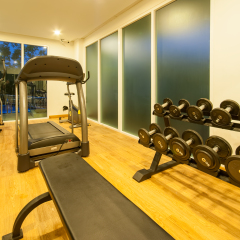 Апартаменты Peaceful at Saiyuan Buri Phuket фитнесс-зал