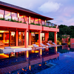 Sri Panwa Phuket Luxury Pool Villa Hotel вид на фасад