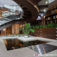 Marins Park Hotel Novosibirsk интерьер отеля