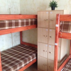 Хостел Благовест на Тульской Кровать в мужском общем номере двухъярусные кровати фото 2