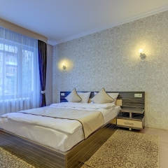 Гостиница Resident Almaty комната для гостей
