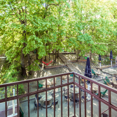 Хостел и Кемпинг Downtown Forest Кровать в общем номере фото 13