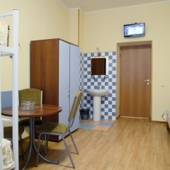 Хостел Останкино Кровать в общем номере с двухъярусной кроватью фото 4