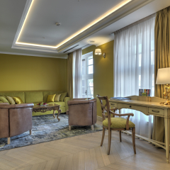Отель Relais le Chevalier Улучшенный люкс с различными типами кроватей фото 2