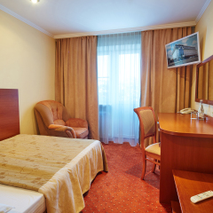 Гостиница Евроотель Ставрополь 4* Номер Бизнес разные типы кроватей фото 2
