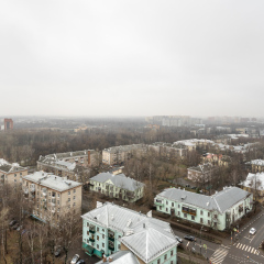 Гостиница BestFlat24 Мытищи Колпакова 10 в Мытищах отзывы, цены и фото номеров - забронировать гостиницу BestFlat24 Мытищи Колпакова 10 онлайн балкон