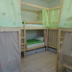 Hostel Artist on Semenovskaya Кровать в общем номере с двухъярусной кроватью фото 4