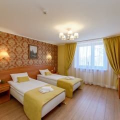 Арт-Отель Карелия 4* Номер Бизнес с 2 отдельными кроватями фото 3