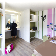 Отель Camping Village Roma Улучшенный номер с различными типами кроватей фото 5