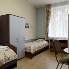 Хостел Останкино Кровать в общем номере с двухъярусной кроватью фото 3