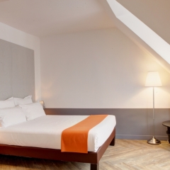 Отель Contact ALIZE MONTMARTRE 3* Улучшенный номер с различными типами кроватей фото 2