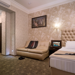 Гостиница Легенда 3* Номер Бизнес разные типы кроватей фото 6