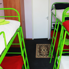 Hostel Aquarel Кровать в общем номере с двухъярусной кроватью фото 14