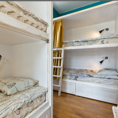 Hostel Moroshka Кровать в общем номере с двухъярусной кроватью фото 2