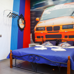 Гостиница Racing Paradise Номер Эконом с разными типами кроватей