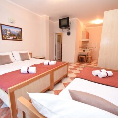 Апарт-Отель D&D Apartments Tivat 4* Студия с различными типами кроватей фото 12