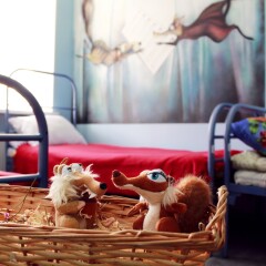 Hostel Aquarel Кровать в общем номере с двухъярусной кроватью фото 27