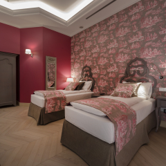 Отель Relais le Chevalier Улучшенный номер с различными типами кроватей