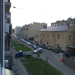 Апартаменты Мегаполис Инвест балкон