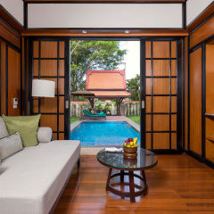 Banyan Tree Phuket Hotel 5* Вилла Делюкс разные типы кроватей фото 3